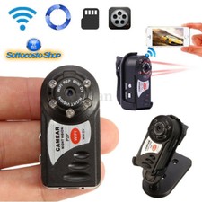 MICRO IP CAMERA MINI TELECAMERA WIFI HD SLOT SD SPIONAGGIO CON SENSORE MOVIMENTO