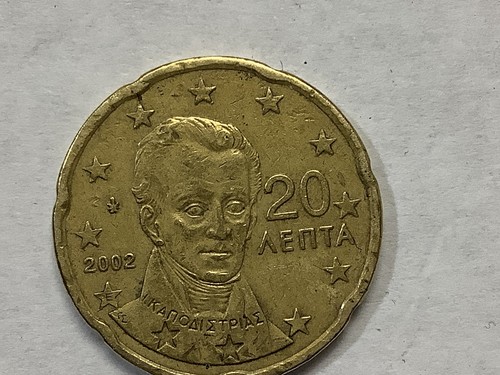 Grecia euro centesimi - 20,