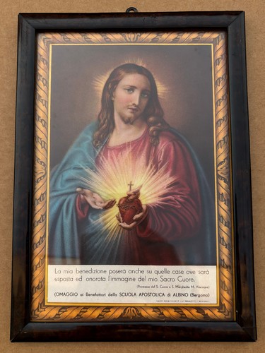 Quadro icona religioso antico