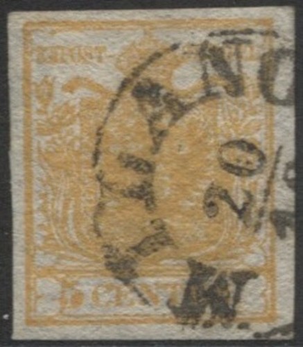 Lombardo veneto 1850 5 c - lombardo,
