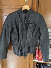 Giacca moto donna pelle Harley