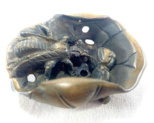 Netsuke legno bosso ape - legno,