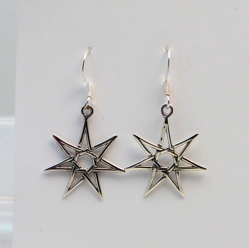 Orecchini gancio heptagram - heptagram, 7