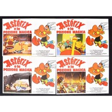 fotobuste ASTERIX E LA POZIONE MAGICA chez les bretons goscinny uderzo darga F23