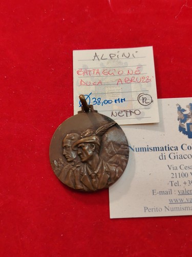 Medaglia alpini d duca - s.,