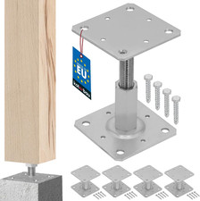 ® 4 Pz. Supporto per Pali in