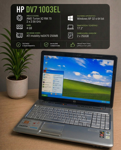 Retropc dv7 17 - hp,