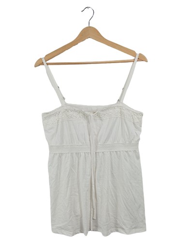 Hollister top donna bianco con - top,