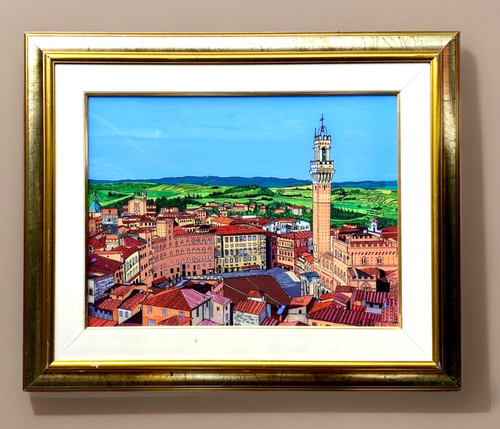 Quadro rovescio incorniciato