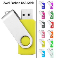 USB Germany chiavetta usb bicolore SWIVEL GIALLO più secondo colore a scelta