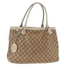 Borsa a tracolla Gucci GG tela