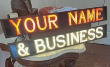 insegne luminose vintage originali