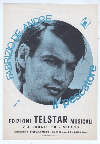 Spartito fabrizio andre - fabrizio, de