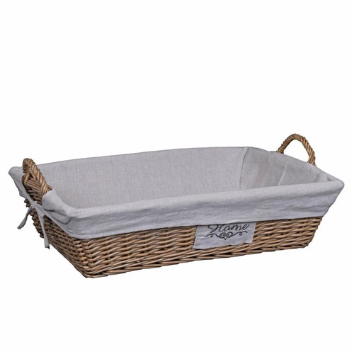 Cesto stiro vimini grigio - vimini,