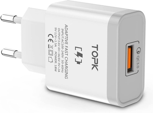 Topk caricatore usb quick - caricatore,