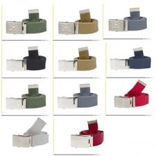 Cintura militare fibbia liscia