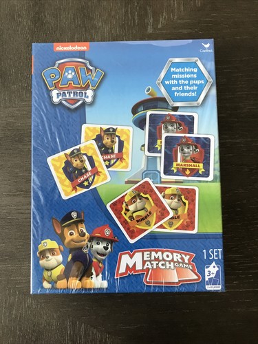 Paw patrol memory match - memory,