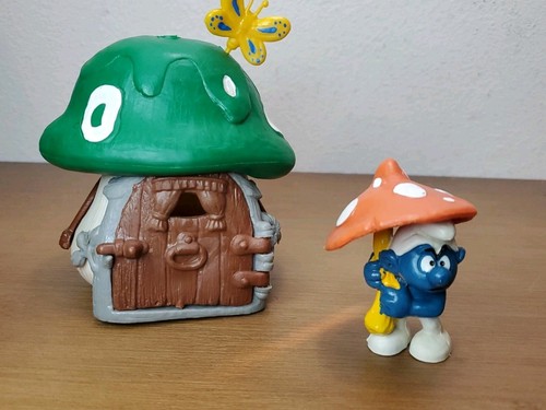 Lotto puffi peyo casetta - lotto,