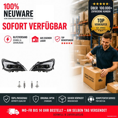 Set fanali alogeno adatto - fanali, a