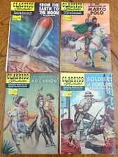 Classici Illustrati - Kit Carson, Marco Polo, Soldati Fortuna, Terra alla Luna