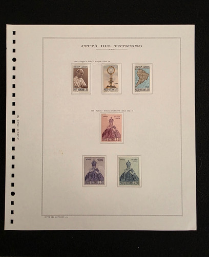 Francobolli vaticano annata - francobolli,