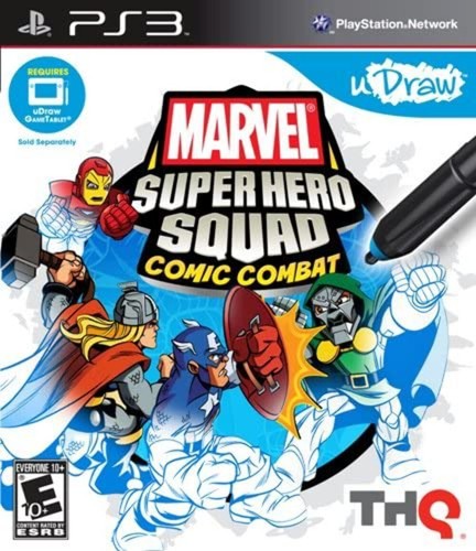 Udraw marvel super hero - marvel, squad