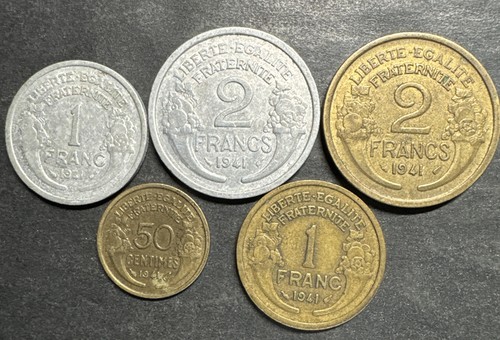 Francia 1941 set monete - 1941,