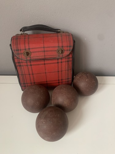 Set bocce gioco vintage - bocce,