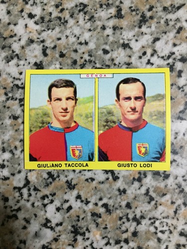 Taccola genoa album - album, calciatori