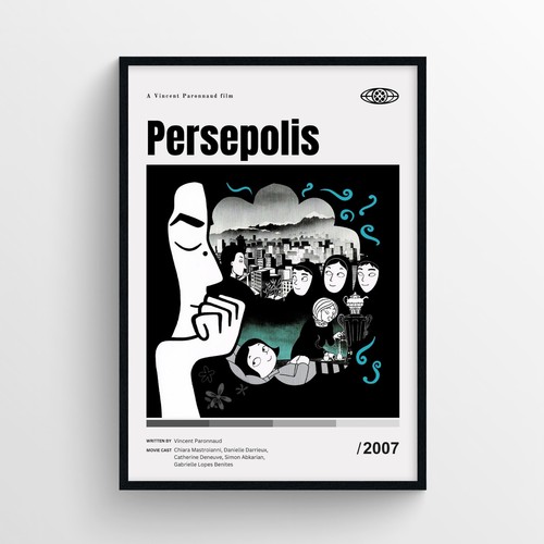 Stampa poster film persepolis - stampa,