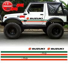 Adesivi fuoristrada Italy compatibili per Suzuki Samurai Santana 4x4 off road