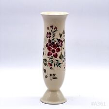 Zsolnay Ungheria Pécs Vaso Esclusivo Porcellana Mano Painted Florales Design