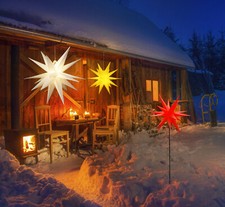 3D Stella Luminosa di Natale