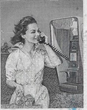 * QUANDO UN TEMPO SI TELEFONAVA CON UN GETTONE * BOND AUTENTICO E PARTICOLARE*