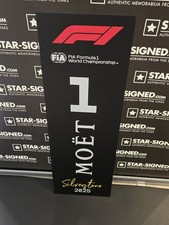 Grande insegna F1 Lando Norris Silverstone 2025 Winner 1 alluminio metallo Mclaren