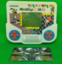 VIDEOGIOCO portatile LCD Electronic, GIG TIGER, WORLD CUP USA 94. FUNZIONANTE!