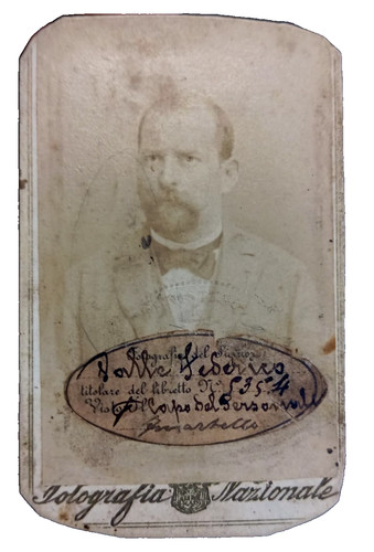 1895 antica foto cartonata - 1895,