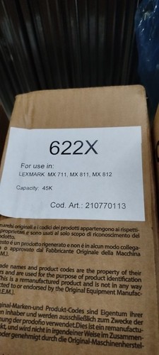 Toner 622x nero - toner,