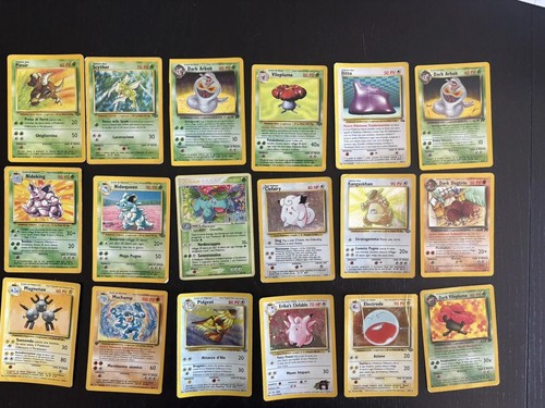 Lotto carte pokémon - 18,