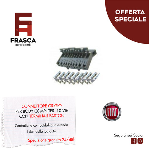 Connettore grigio body - connettore,