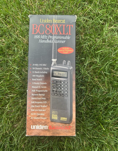 Uniden bearcat bc80xlt - bearcat,