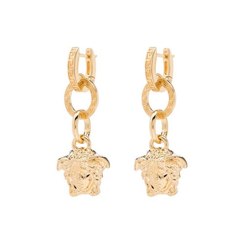 Versace medusa earrings - versace,