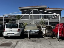 Gazebo 5x6 con pali in acciaio  Con Telo