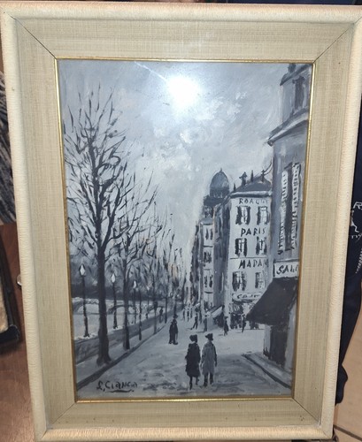 Luigi ciancia tempera scorcio - tempera, .scorcio