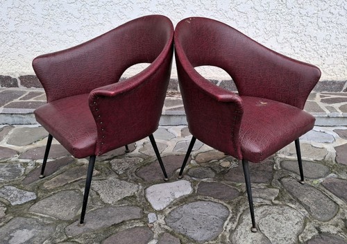 Coppia poltroncine vintage