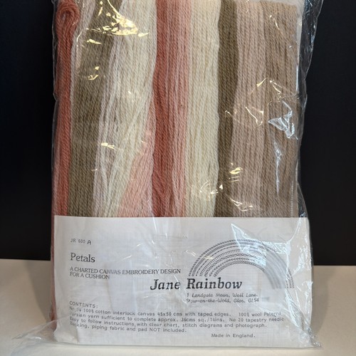 Kit ricamo cuscino petali