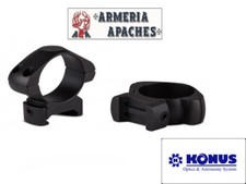 Konus Acciaio Anelli di montaggio ottica Weaver Picatinny