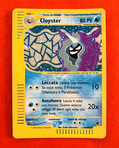 Lotto carte pokemon cloyster - lotto,