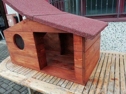 Cuccia per cane con veranda - , da