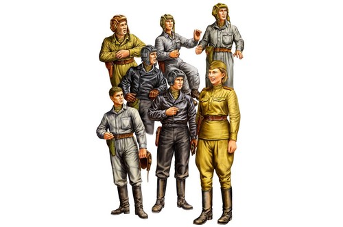 Hobby boss russian - boss, crew